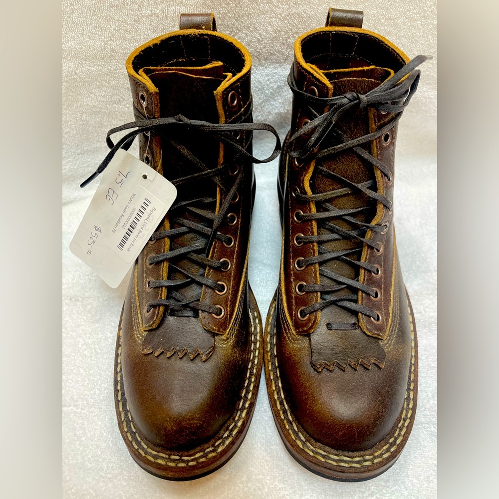 Men’s customs handmade boot by White’s boot store in Spokane, Wa